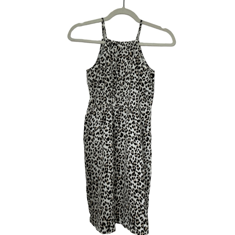 Old Navy Animal Print Girls Dress Size L (10-12)